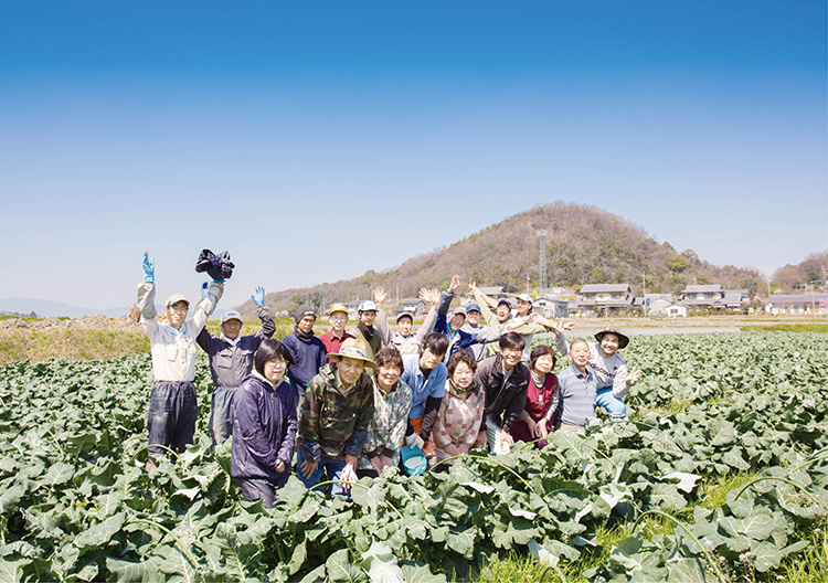 株式会社荒川農園の人たちの写真