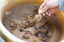 白下糖作りの写真