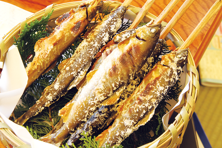 宮崎県 あゆ焼きの写真