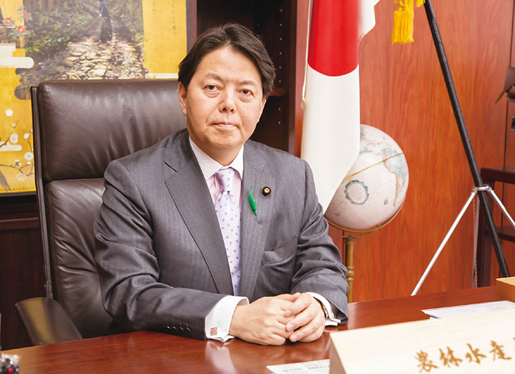 林 芳正農林水産大臣の写真