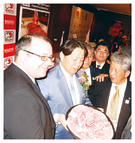 和牛の良さを積極的にアピールしている写真