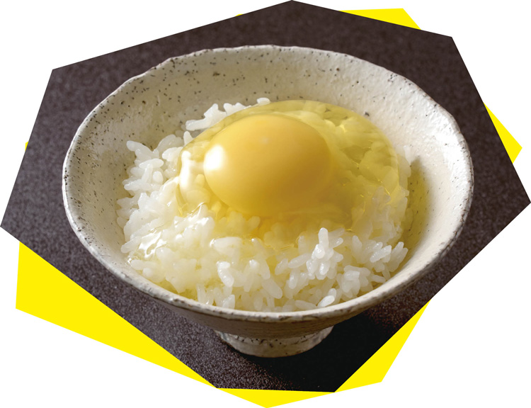 卵かけご飯の写真