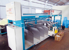 菊の選別機の写真