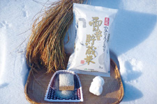 雪室貯蔵米の写真