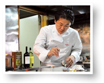 奥田シェフの写真