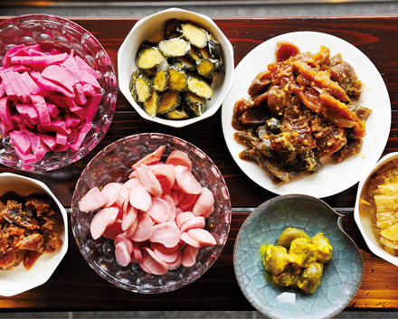 本長の漬け物の写真