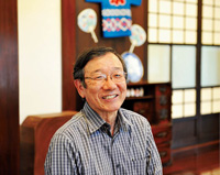 本長の本間光廣さんの写真