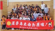 翌朝、お別れの記念撮影