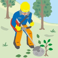 下刈りのイラスト