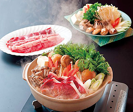 天然のぼたん鍋セット(鳥取)