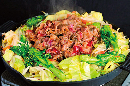 イノシシのジンギスカン鍋(福岡)