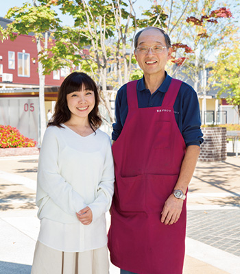 紫波マルシェを運営するオガール紫波の代表取締役・佐々木廣氏は「地元産なら何でもそろう」マルシェを目指している