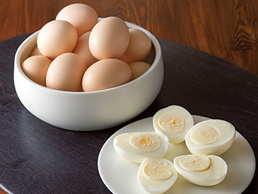 飼料用米で育った鶏の卵