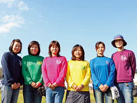 「きすみ農Girls」は30~40代の子育てママ6名の女性部。きすみの営農の窮地を救い、「女神が舞い降りた」とも言われたとか