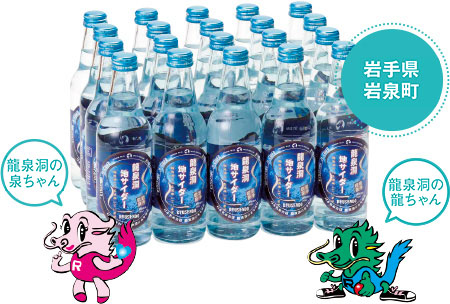 龍泉洞 地サイダー(34ミリリットル×20本)