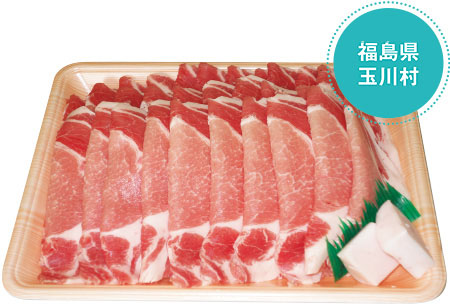 ふるさとパワーの源 あぶくま高原SPF三元豚