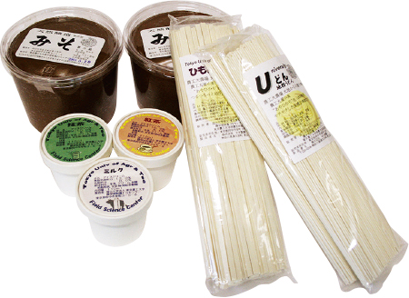 手製みそ/アイス/乾麺