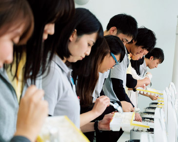 昨年11月に福島市・川俣町・JA新ふくしまとの共催で米コンテストを実施。第1次審査には約70軒の農家が参加した