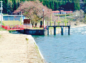 現在の稲生川。最上流取水地点。