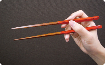 食べやすく美しい持ち方