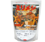 戦闘糧食の技術を応用、発熱剤で温められる。「ミリメシ 中華丼」