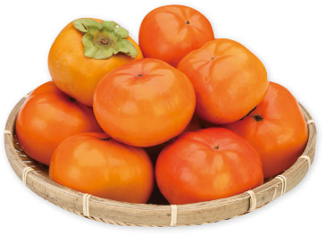 10月中旬から11月上旬に販売される生の「次郎柿 秀  Lサイズ」3キログラム  1,800円（税込み）。