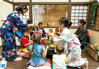 花育ワークショップも好評だった。