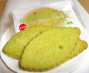 お茶の葉クッキー