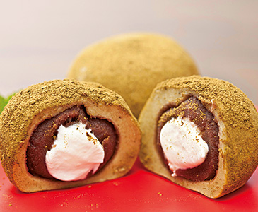 満天の星大福(ほうじ茶大福)