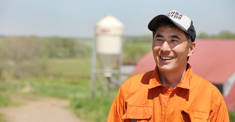 渡邉剛さん（43歳）・北海道浜中町