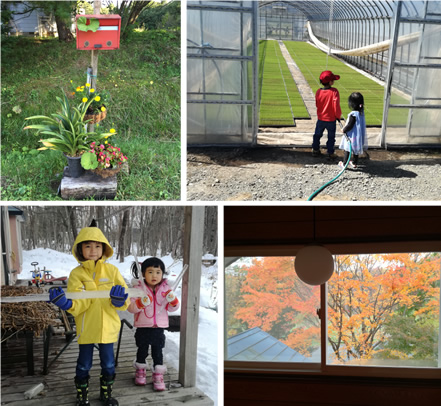 大学時代に写真部に所属していた三宅さんは家族や雫石の風景の撮影を楽しんでいる。