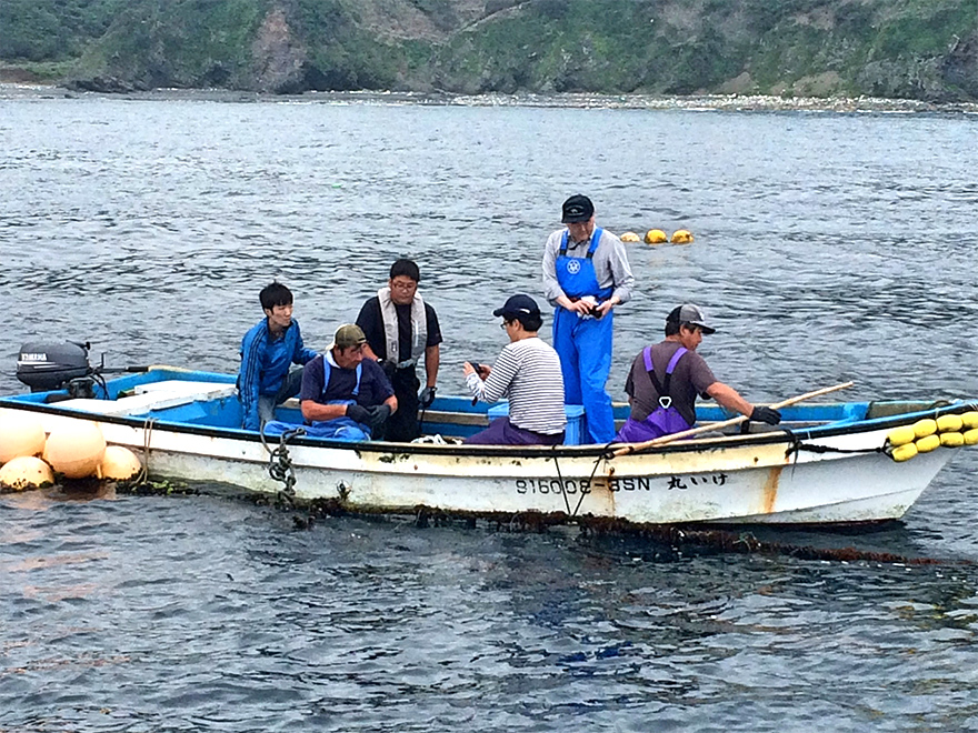 銭本さんたちは大学による海洋観測などの研究コーディネートも行っている。