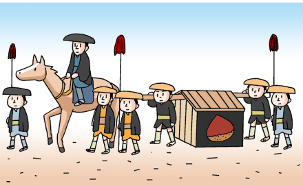 丹波栗は江戸時代の参勤交代で全国に広まった