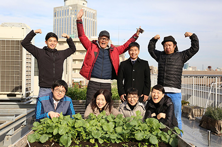 一緒に活動する仲間たち