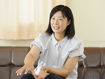 坂井寛子さん（ソフトボール金メダリスト）