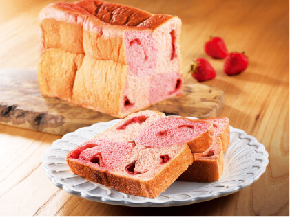 パン香房べル・フルール 苺一愛®セレクション那須高原産とちおとめミルク食パン