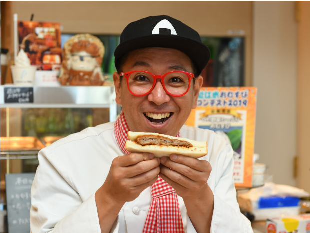 「近江牛のメンチカツサンド」