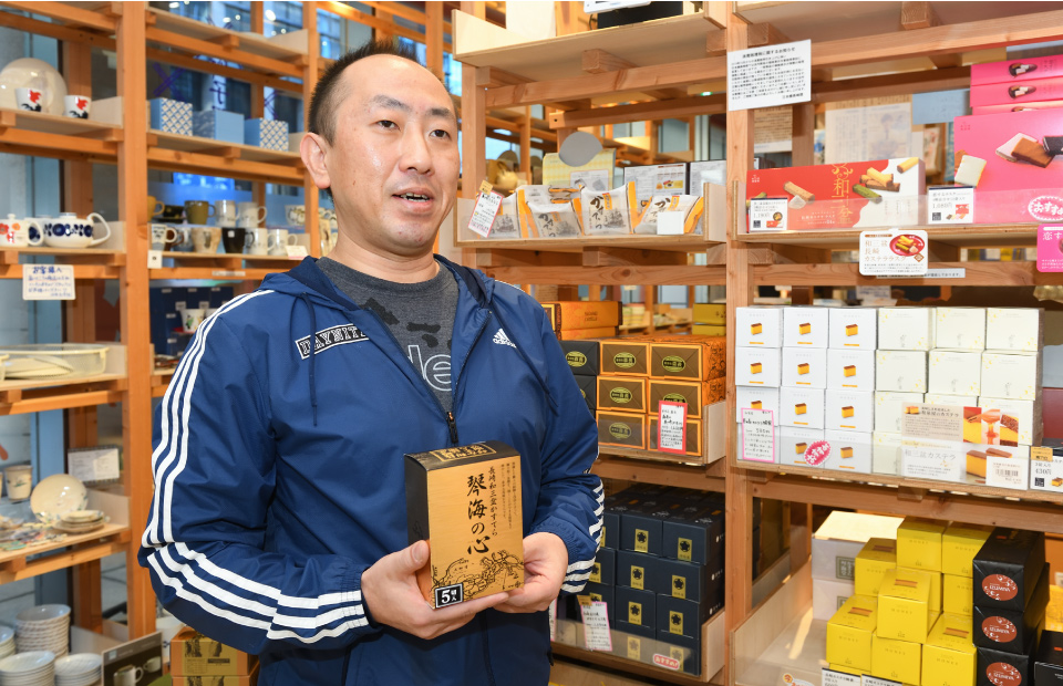 日本橋 長崎館店長・佐藤智仁さん