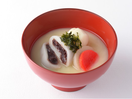 白味噌あん餅雑煮
