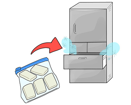 餅をカビから守る方法