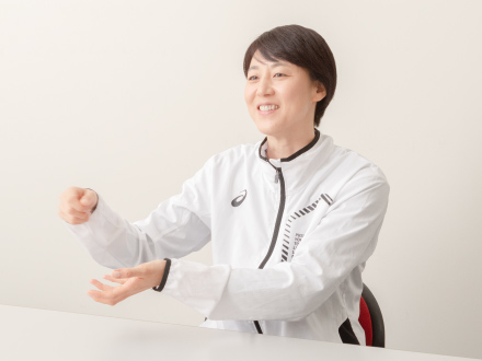 萩原智子さん（水泳元日本代表）