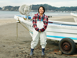 現場でかっこよく働く女性たち［その1 海編］