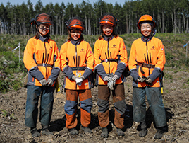 現場でかっこよく働く女性たち［その2 山編］