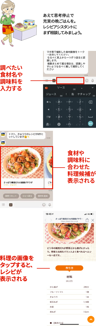 「リードレシピアシスタント」