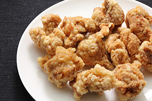 写真：鶏肉の唐揚げ