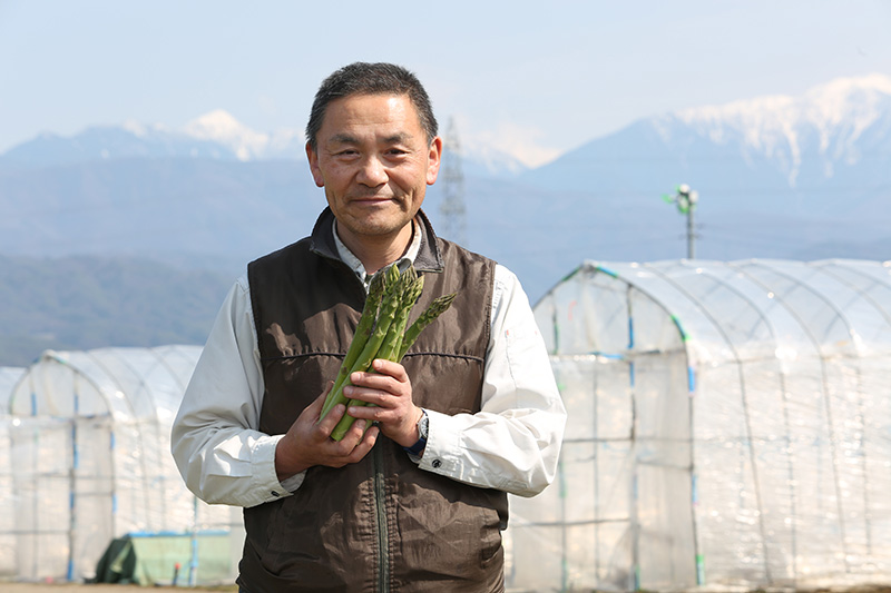 画像:アスパラガス 伊藤 治さん