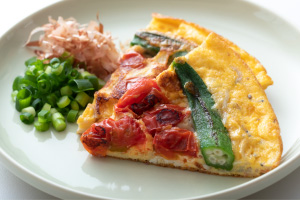 写真:盛り付ける