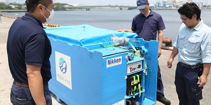 写真:魚活ボックスが開発されたきっかけ