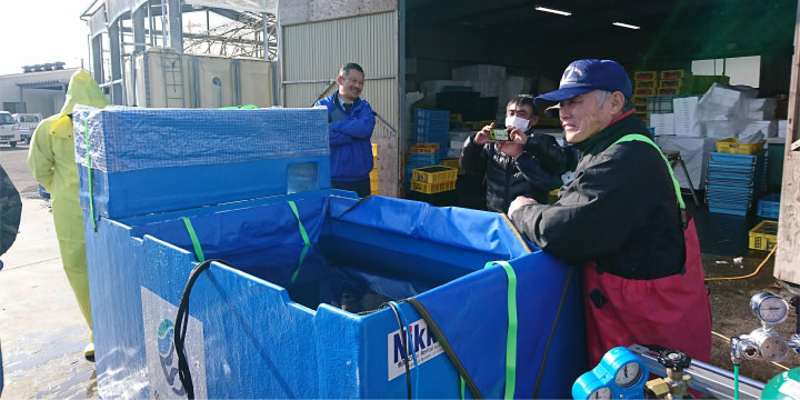 写真:県外出荷事業