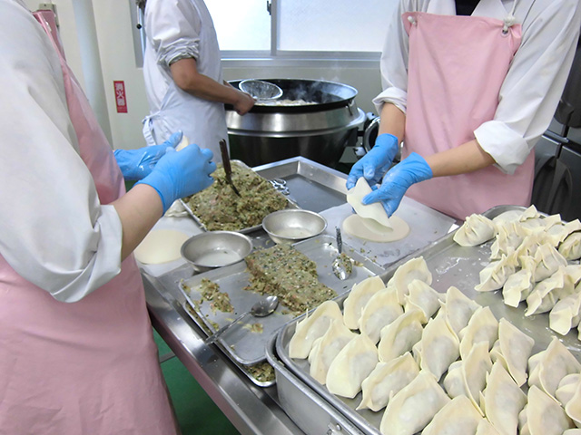 写真：調理の様子